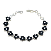 Camila Black Links Bracelet for Women - Elegant Style